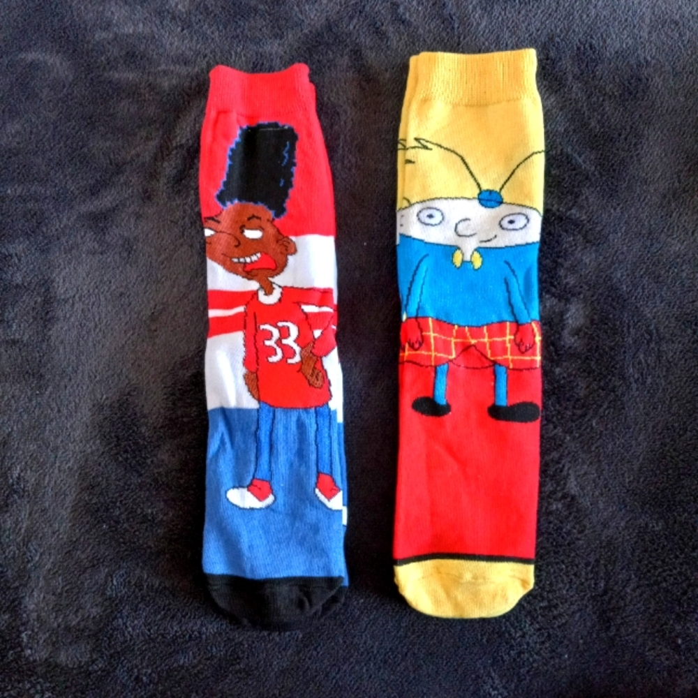 NWT 2 PAIR CARTOON SOCKS